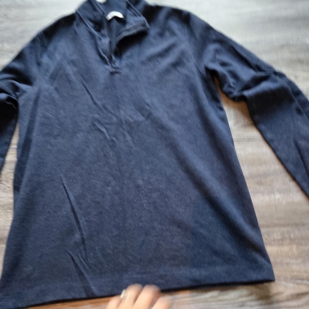 Calvin Klein Navy Long Sleeve Pullover